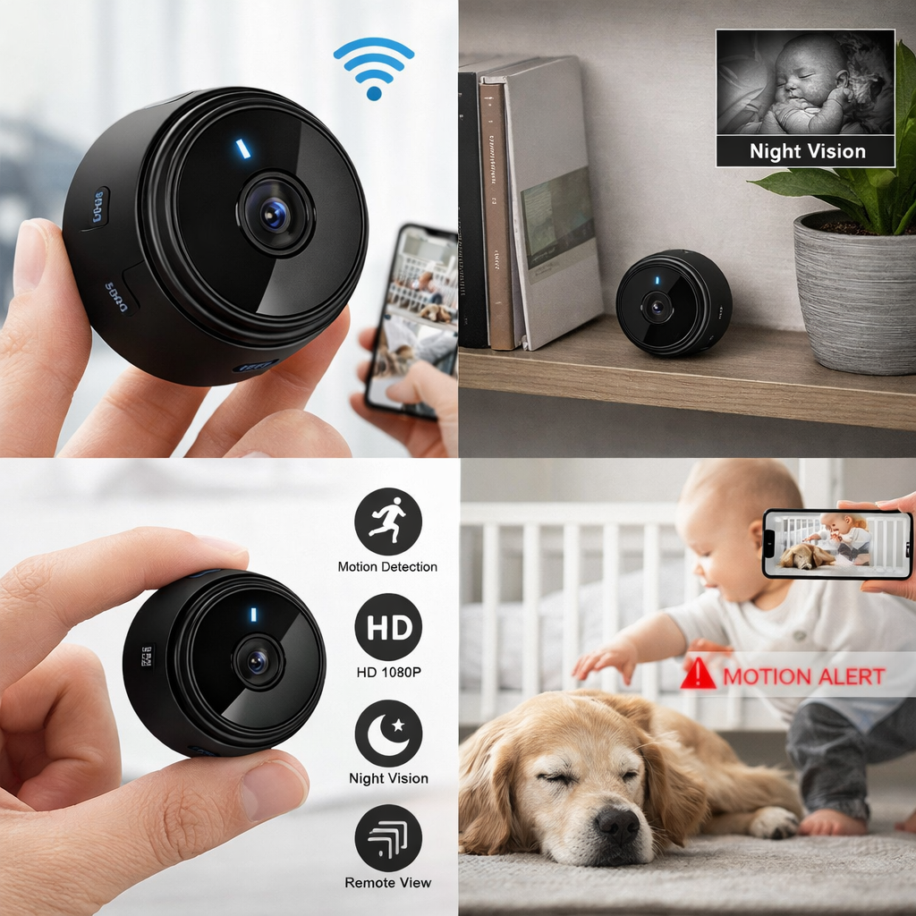 A9 Mini Security Surveillance Camera Wifi Recorder